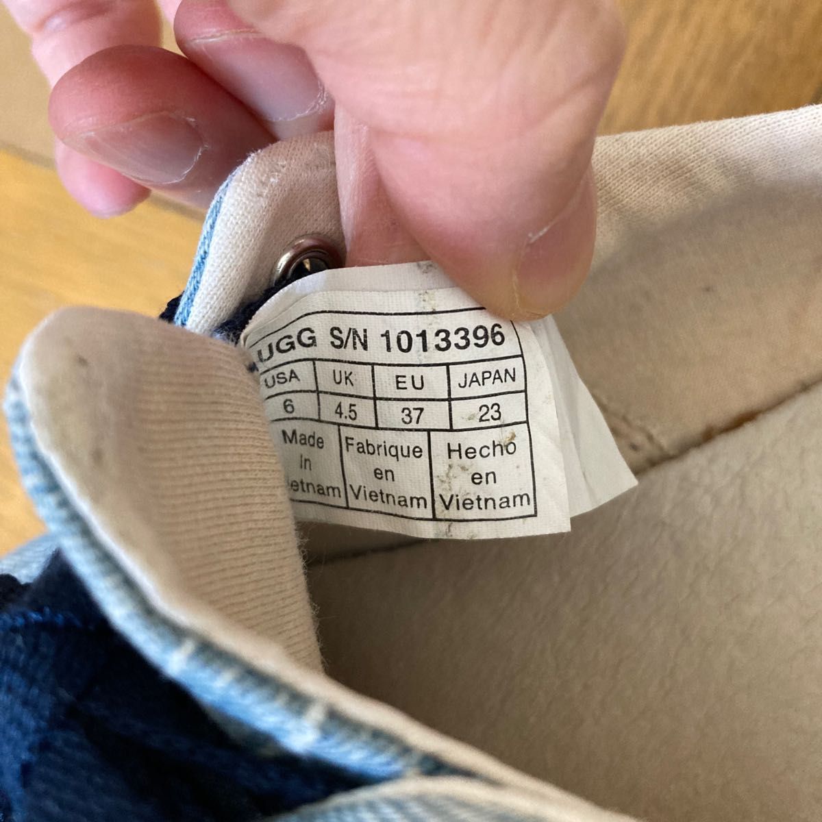 ugg アグ デニム スニーカー 23cm|Yahoo!フリマ(旧PayPayフリマ) ugg アグ デニム スニーカー 23cm|Yahoo!フリマ(旧PayPayフリマ)
