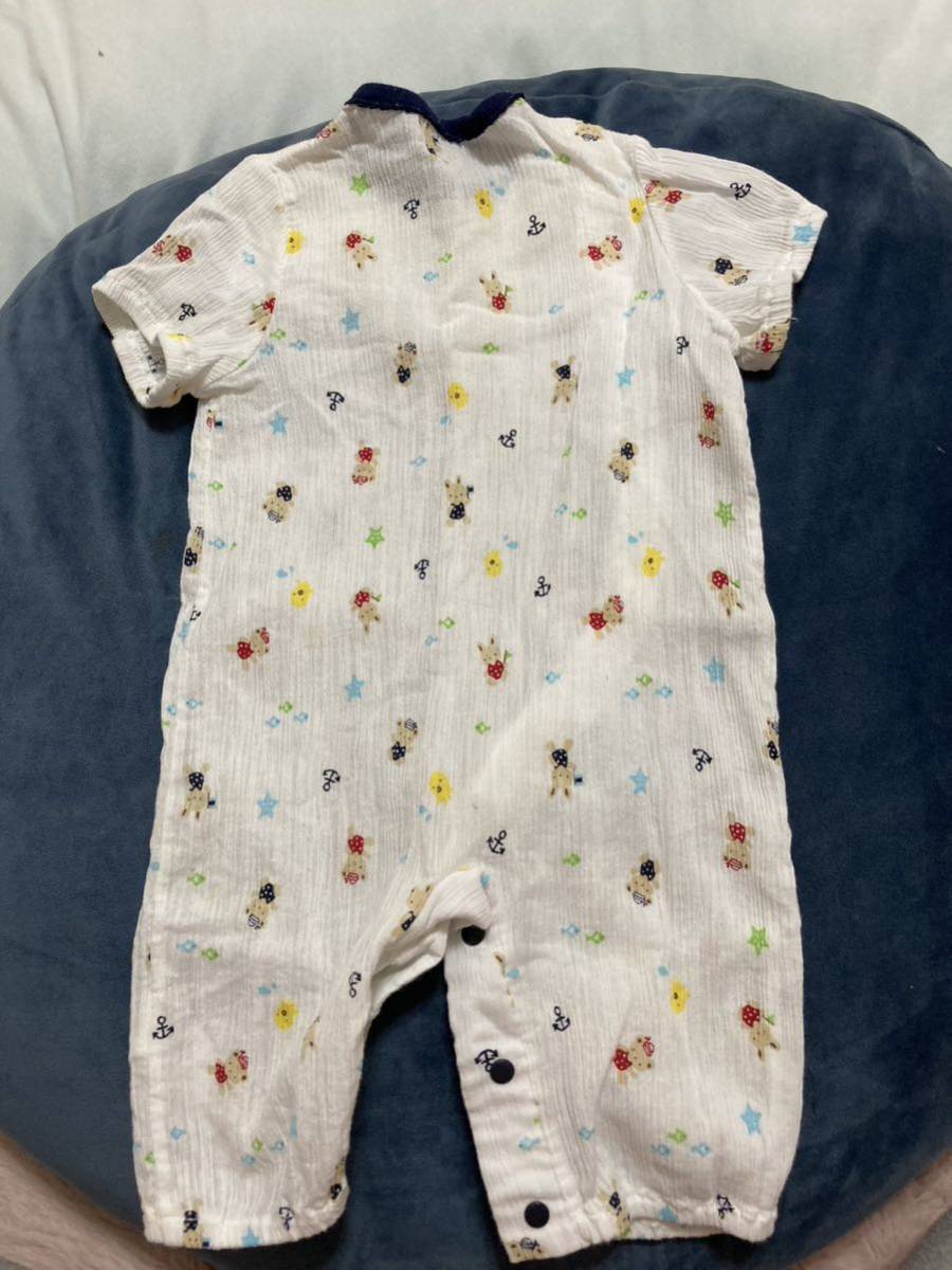 新生児服 BABY 半袖 50～60の画像5