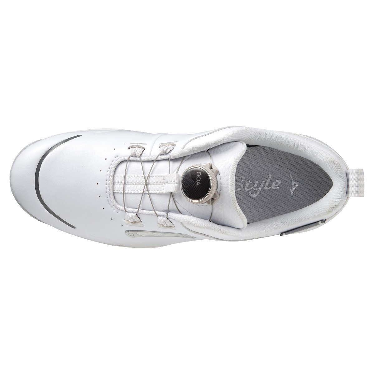  новый товар # Mizuno # женский #2022.10# широкий стиль WG боа шиповки отсутствует #51GW2270# белый #24.5CM#4E(EEEE)# влажный рукоятка возможности 