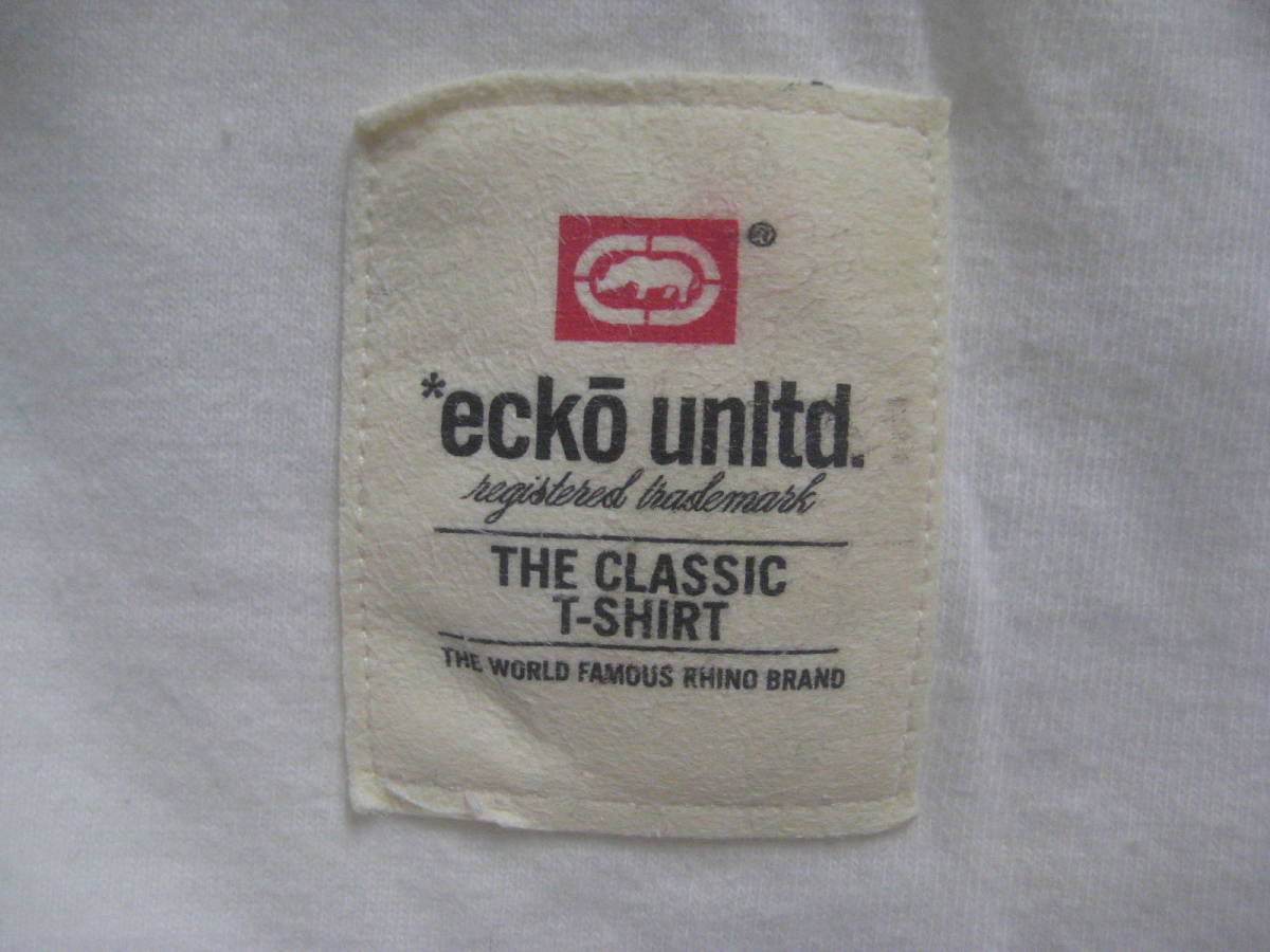 一点物!! ecko unltd. エコーアンリミテッド プリントＴシャツ かなり昔の物 希少 サイズ Mの画像7