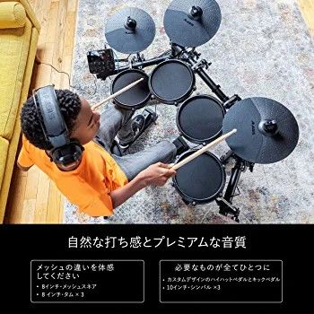 美品】Alesis 電子ドラム 音源100以上 デモ30曲 Turbo Mesh Kit | www