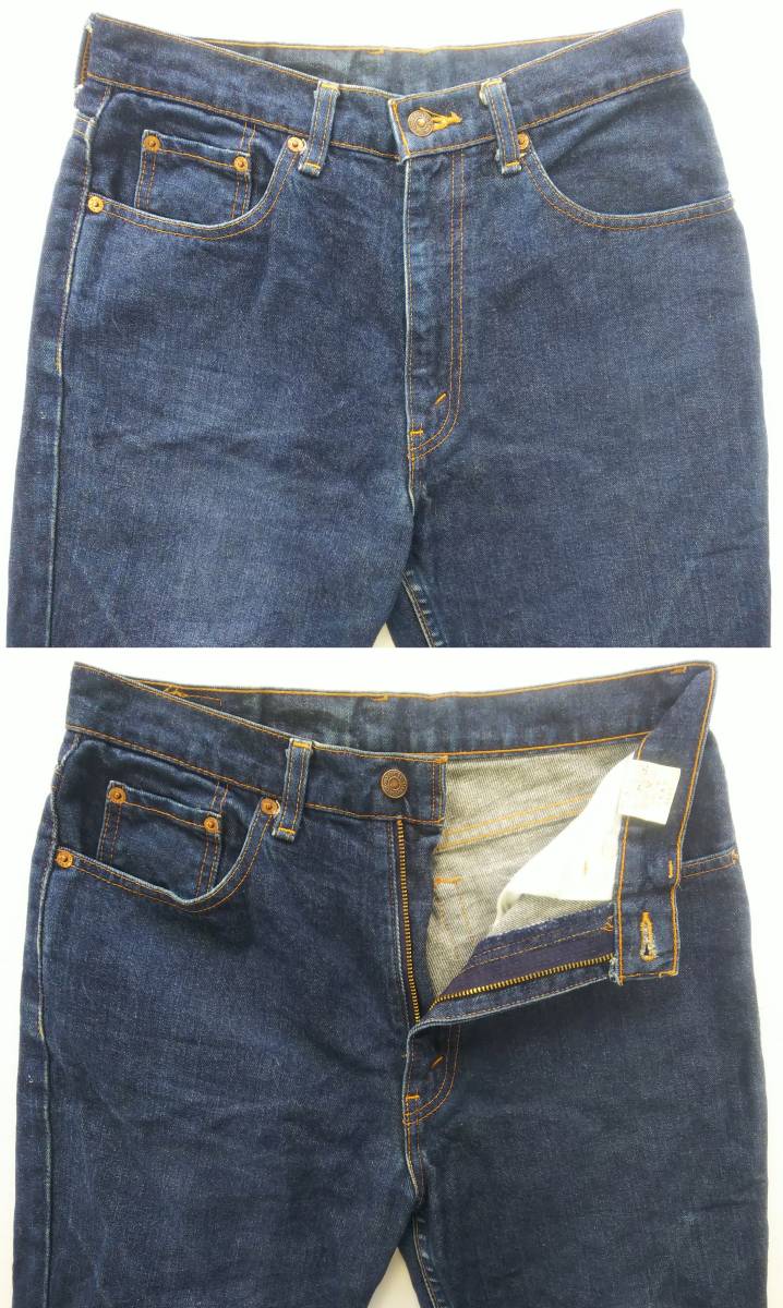 ▲日本製*Levi's W508-02*サイズW32*ジーンズ*レディース*90年代*90s*ジーパン*紙パッチ*ストレート*古着*ジッパーフライ*リーバイス #5682_画像4