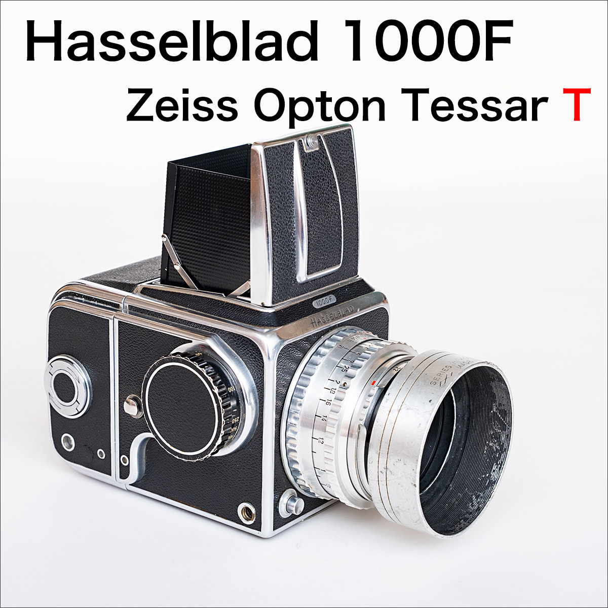 【55年製】ハッセルブラッド1000F Zeiss-Opton Tessar80mm/2.8 Hasselblad【現状品】_画像1