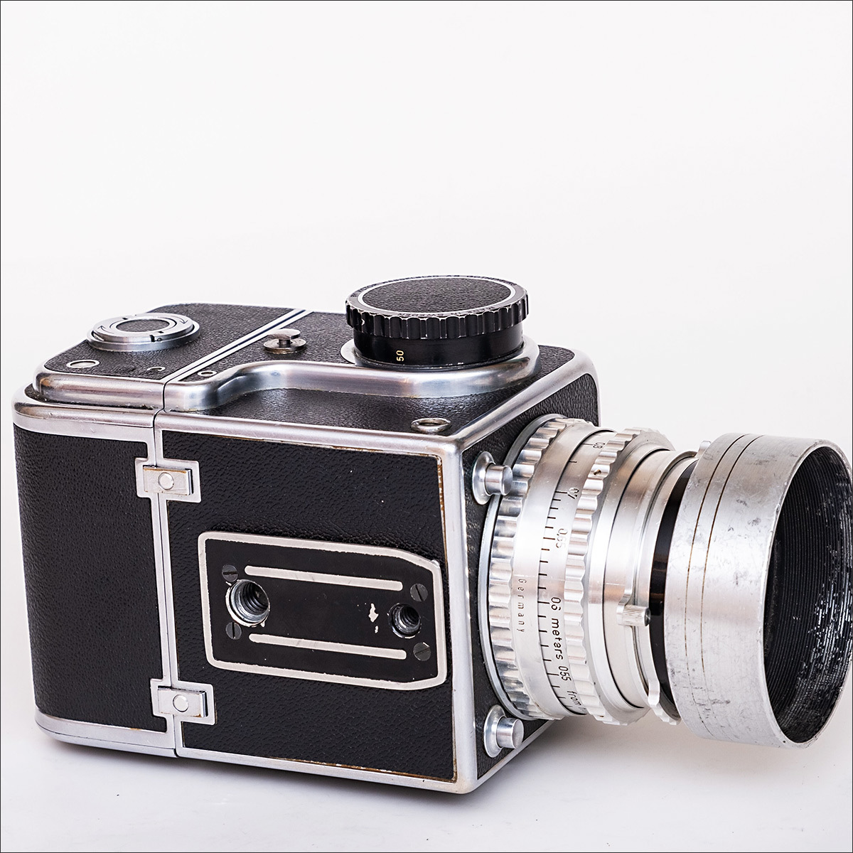 【55年製】ハッセルブラッド1000F Zeiss-Opton Tessar80mm/2.8 Hasselblad【現状品】_画像3