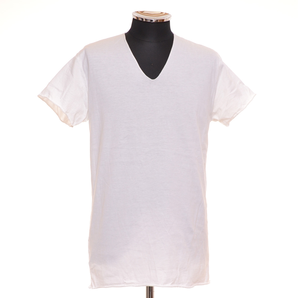 ●471119 lucien pellat-finet ルシアンペラフィネ ●カットオフ Tシャツ 半袖 カットソー スワロスカル サイズM メンズ イタリア製