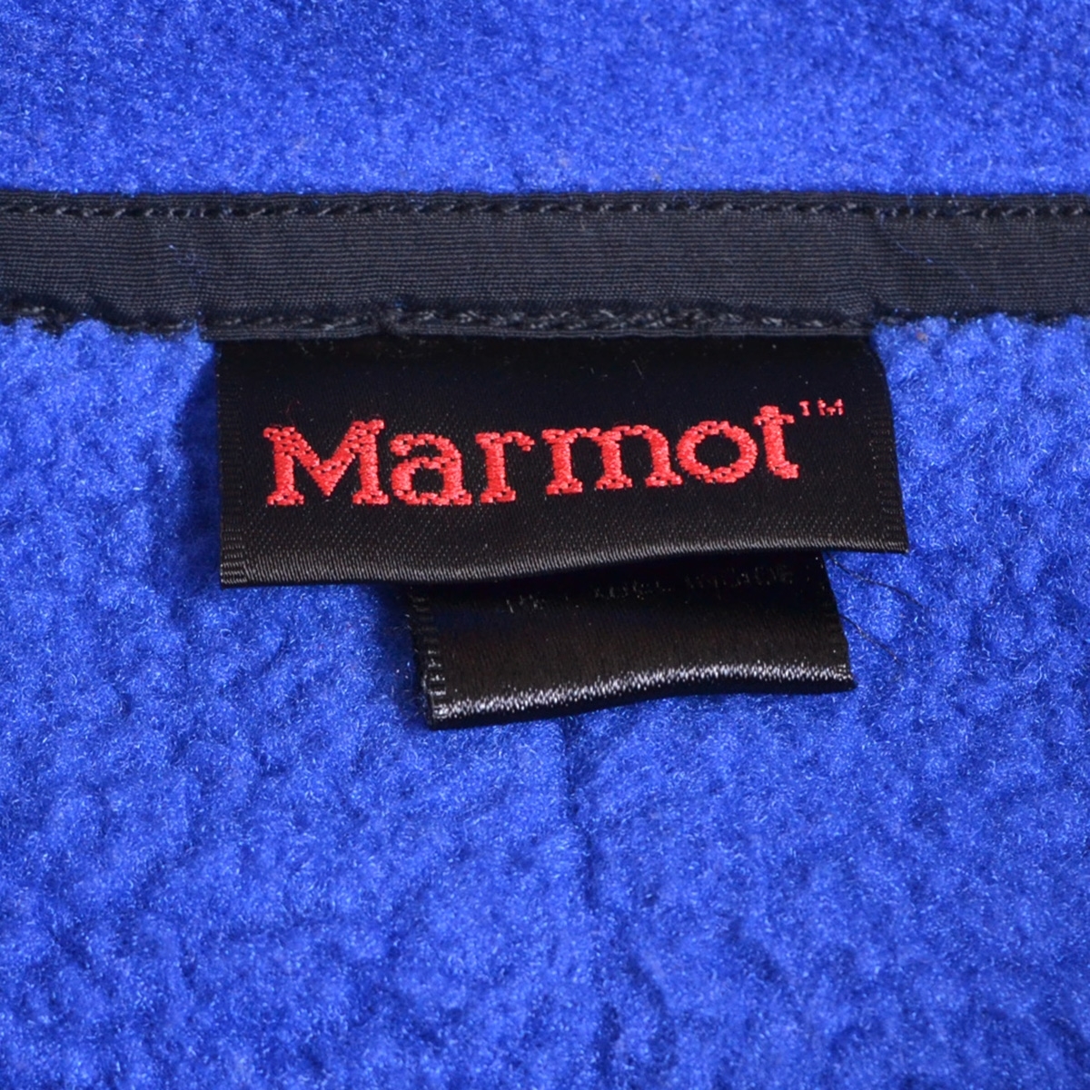 *470916 Marmot Marmot *aru pini -stroke Tec fleece fleece jacket 90\'s Vintage 8301 size M men's blue 