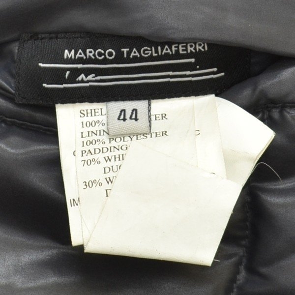 〇118027 MARCO TAGLIAFERRI マルコタリアフェリ ◯ジレベスト リバーシブルフードダウンベスト サイズS（44） メンズ レッド（グレー）_画像5