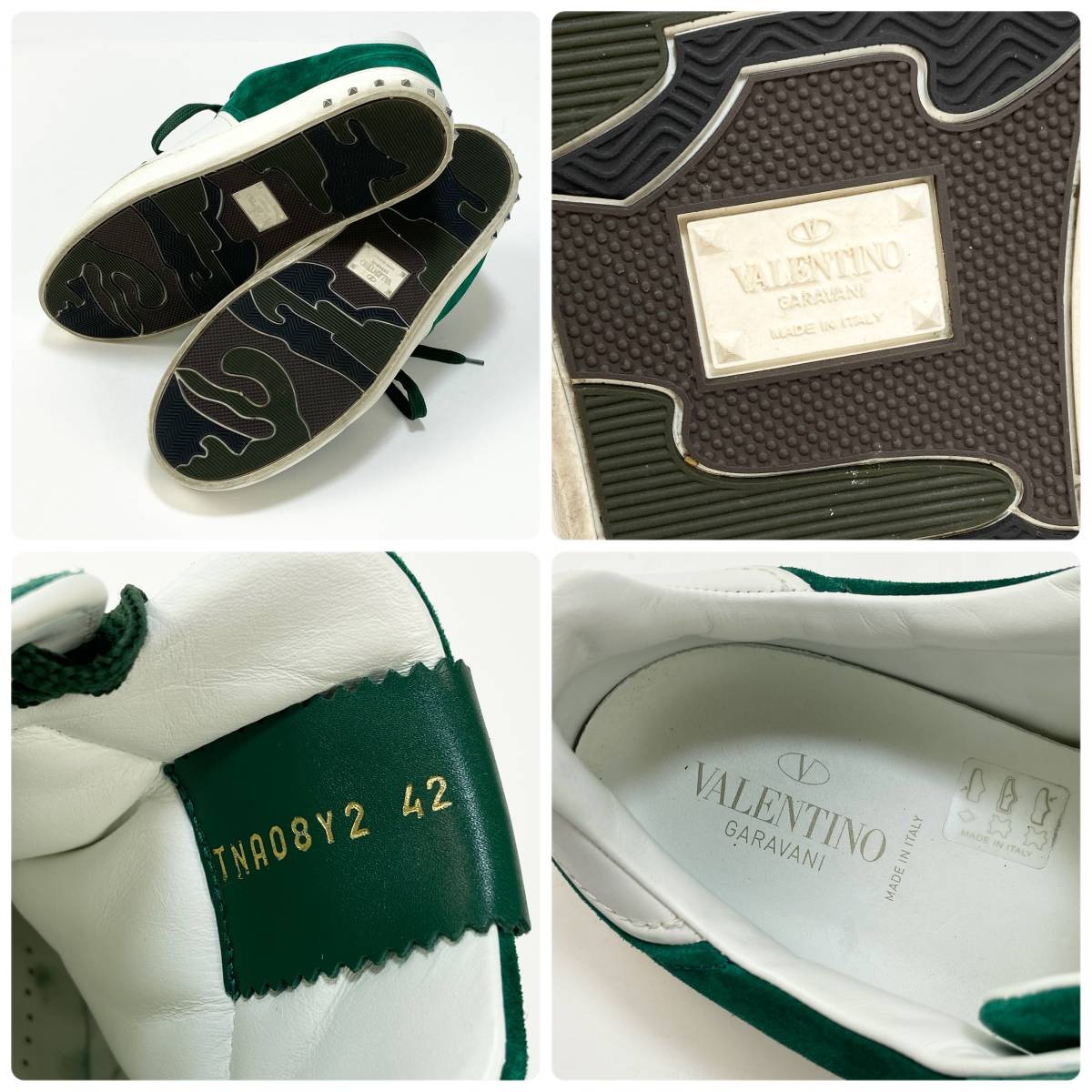 VALENTINO GARAVANI ヴァレンティノ FLY CREW ROCK STUDS フライ VALENTINO GARAVANI ヴァレンティノ FLY CREW ROCK STUDS フライ