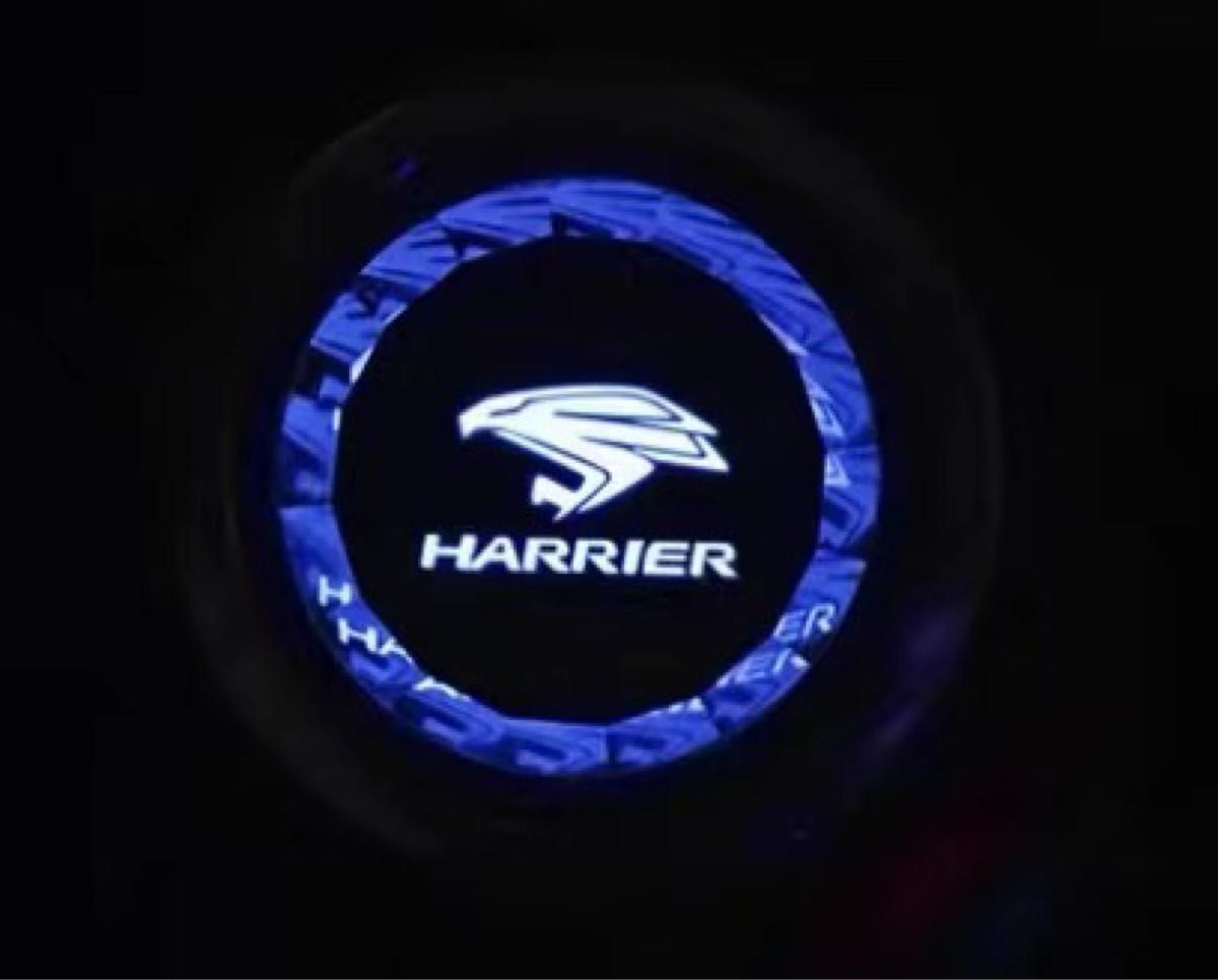 ハリアー60系専用の水晶風エンジンスタートボタンカバー