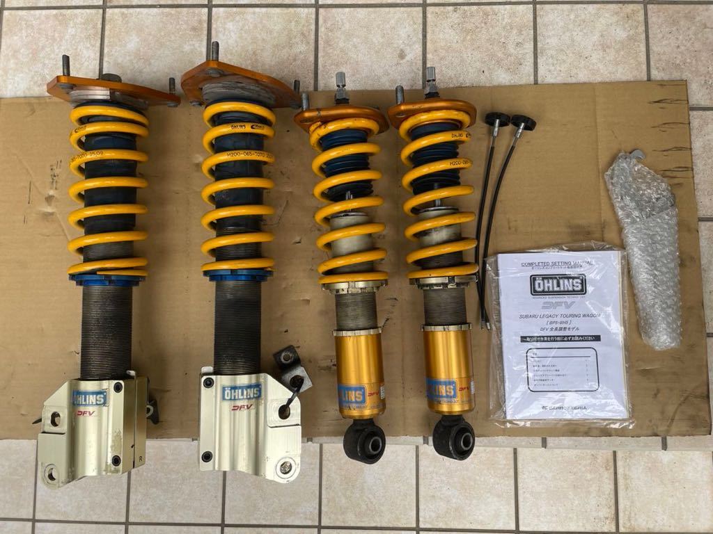 【】レガシィBP5オーリンズ（OHLINS）DFV