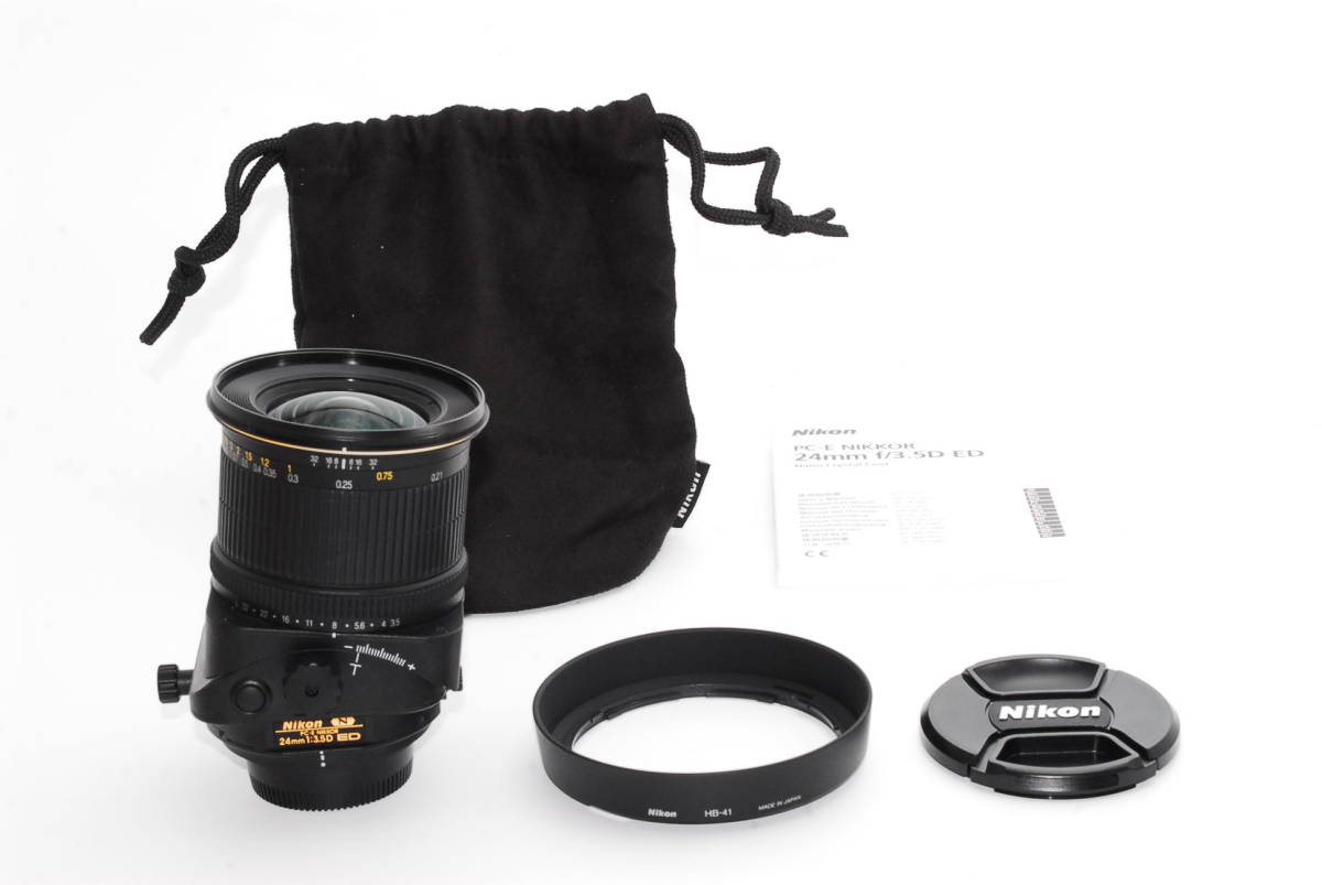 【新品級】Nikon PC-E Nikkor 24mm F3.5D ED (レンズ) #865