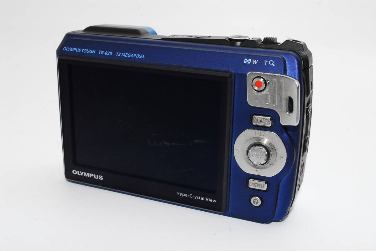 【美品】OLYMPUS デジタルカメラ TG-820 ブルー #985-_画像2