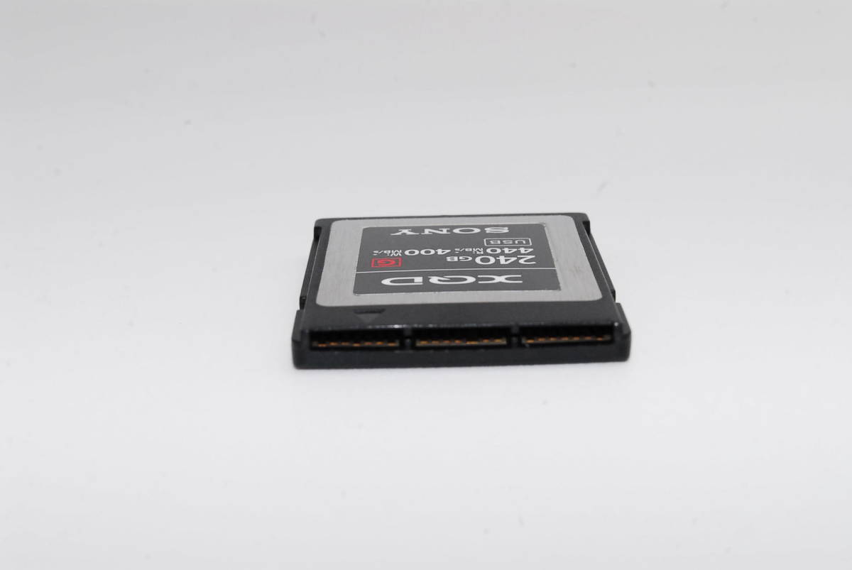 簡単購入 【新品級】SONY (ソニー) XQDメモリーカード Gシリーズ 240GB QD-G240F #1153