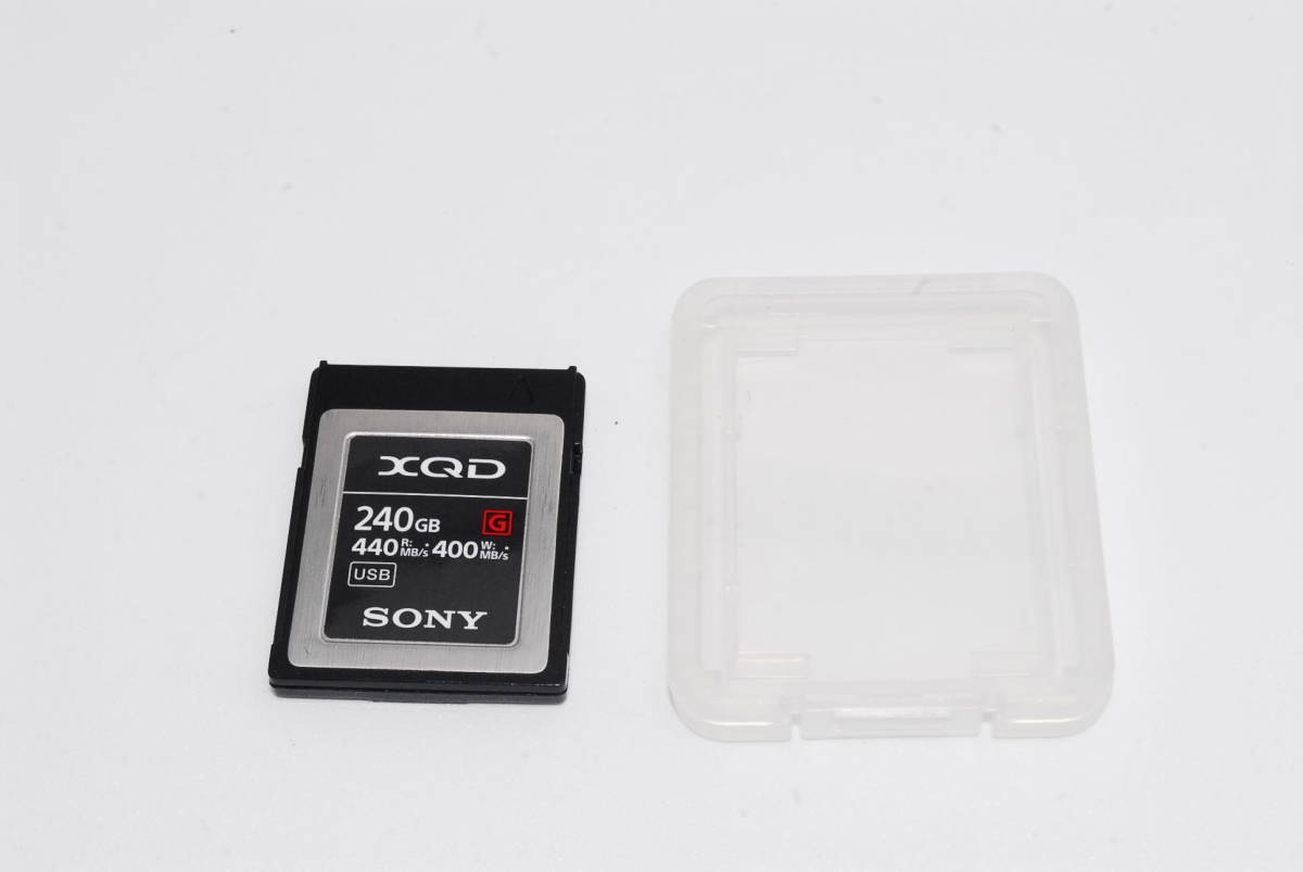 特価セール ソニー SONY XQDメモリーカード Gシリーズ 240GB QD-G240F：カメラ・レンズ・家電のDigiMart 
