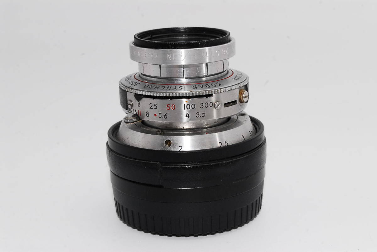 【並品】Kodak Ektar f3.5/44mm Fuji-Xマウント改造 #gb22_画像6