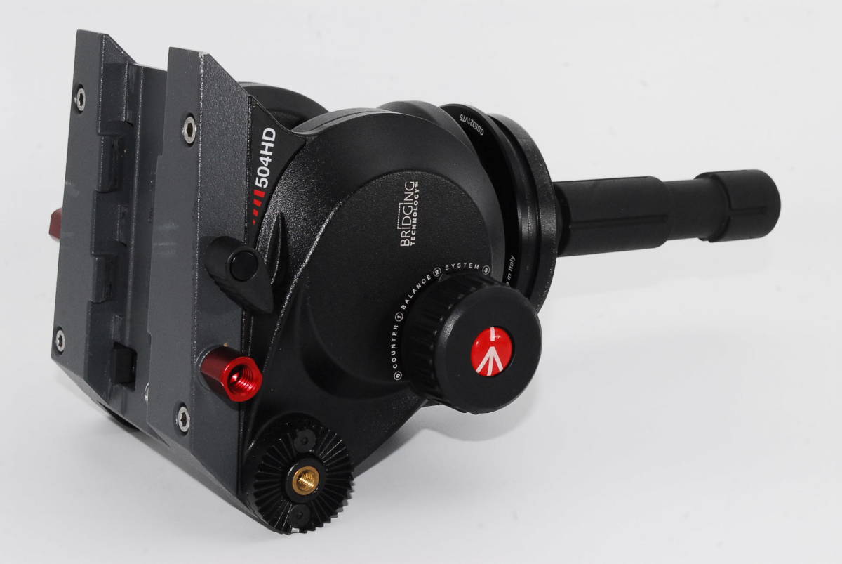 品数豊富!品数豊富!Manfrotto プロフルードビデオ雲台 75mm 504HD