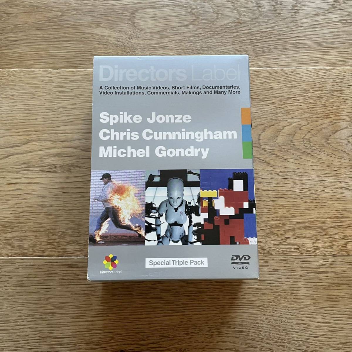 DVD DIRECTORS LABEL special Triple pack the first times limitated production SpikeJonze Chris Cunningham Michel Gondrytirekta-z lable 