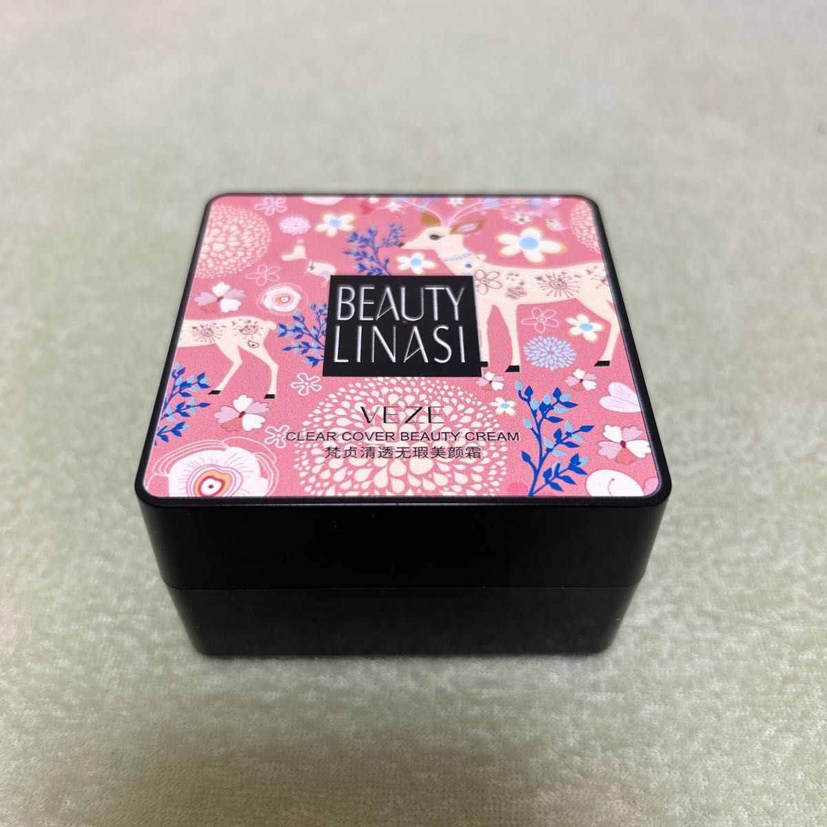 6月末まで販売】VEZE BEUTY LINASI ファンデーション 専用パフ付き