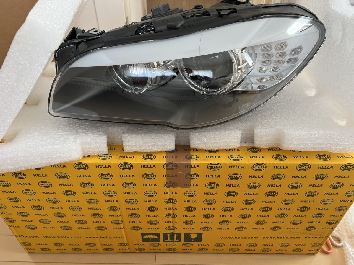 BMW F10 F11 前期 バイキセノンヘッドライト 左 HELLA製 純正OEM