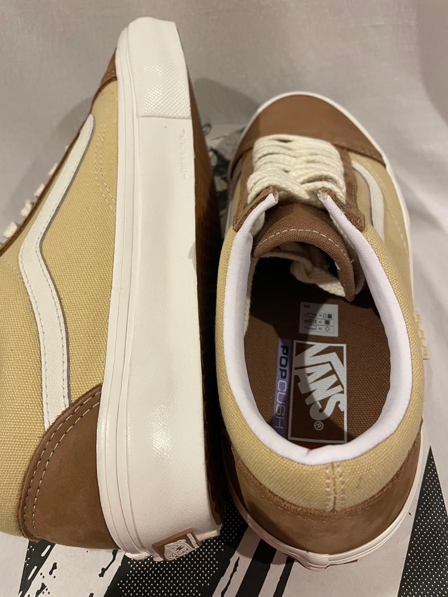 新品バンズOLDSKOOLスリッポンsliponスケートSK8エラERA 28