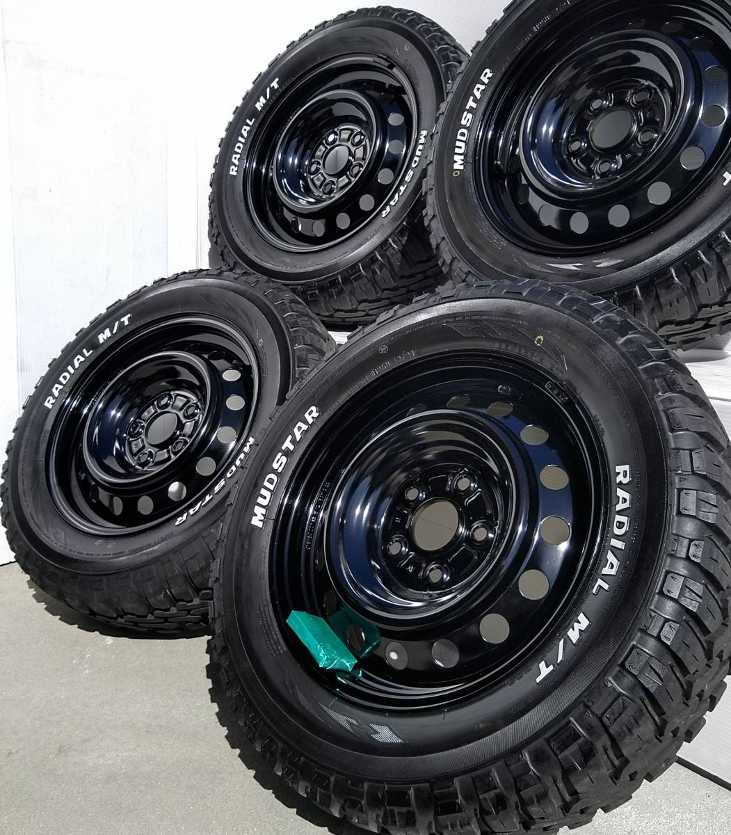 バリ溝!ホワイトレター!オシャレ鉄チン!MUDSTAR RADIAL A/T バリ溝!ホワイトレター!オシャレ鉄チン!MUDSTAR RADIAL A/T