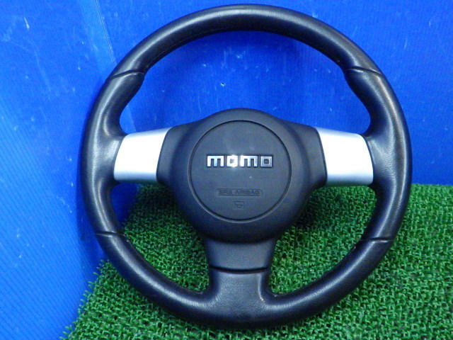 B】ダイハツ純正OP オプション MOMO モモ ステアリングホイール ハンドル LA100S ムーブ カスタム LA110S L375S L585S LA175S タント ミラ-日本代購代Bid第一推介「Funbid」