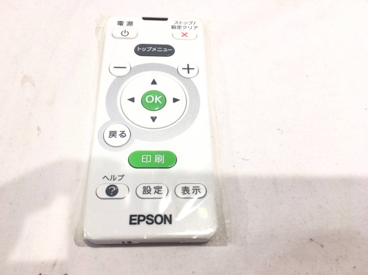 ■8950■EPSON EU-223 カラリオ ミー キーボード リモコン ACアダプター エプソン プリンター _画像3