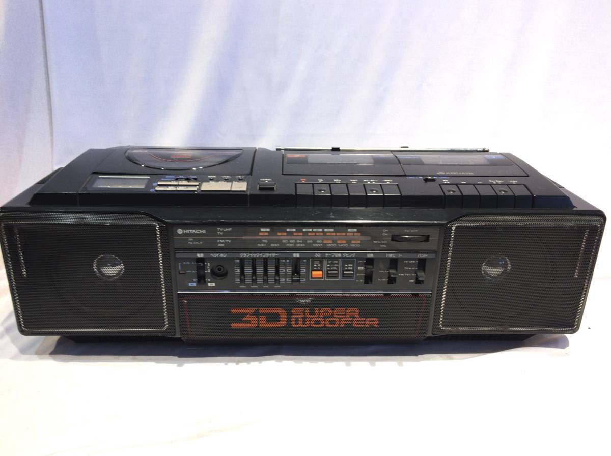 ヤフオク! - □9004□HITACHI CX-CD5 ステレオカセット...
