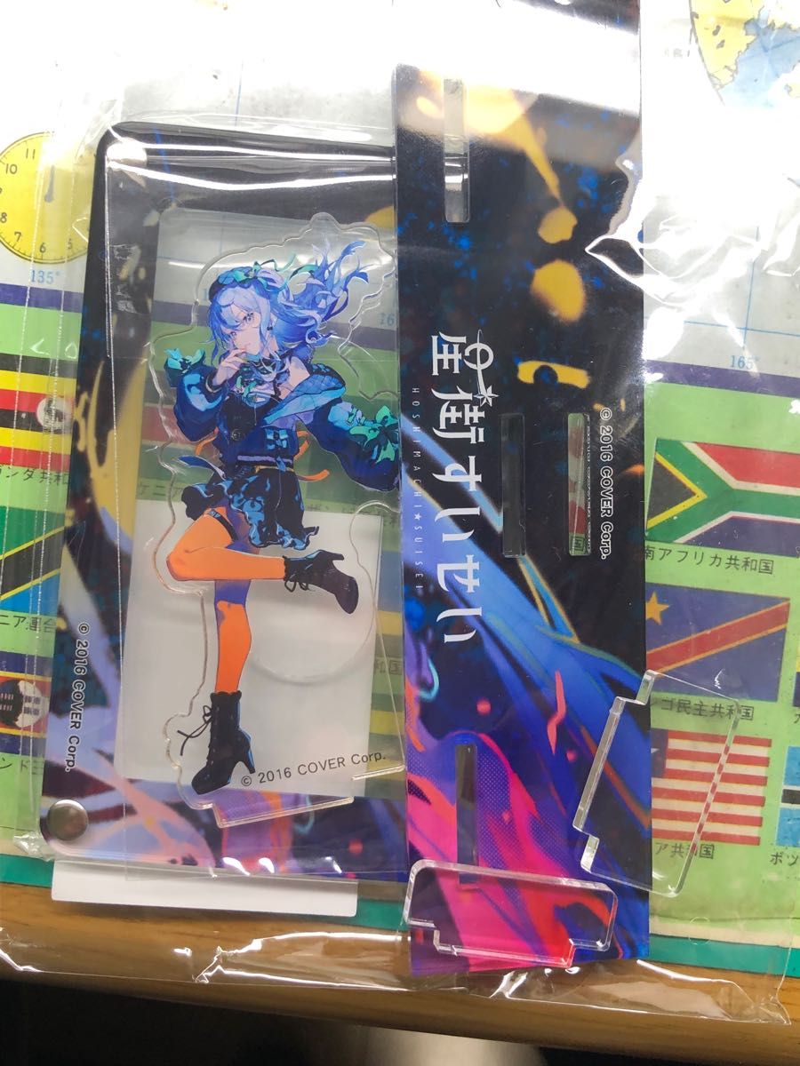 ホロライブ 星街すいせい アクスタ付きカードスタンド アクリルスタンド Tカード