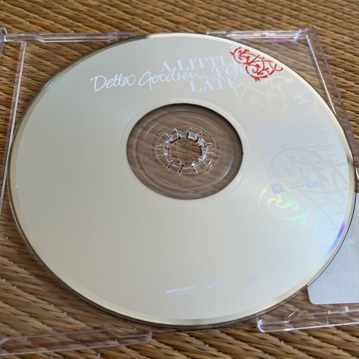 デルタグッドレム delta goodrem a little too late CD_画像5