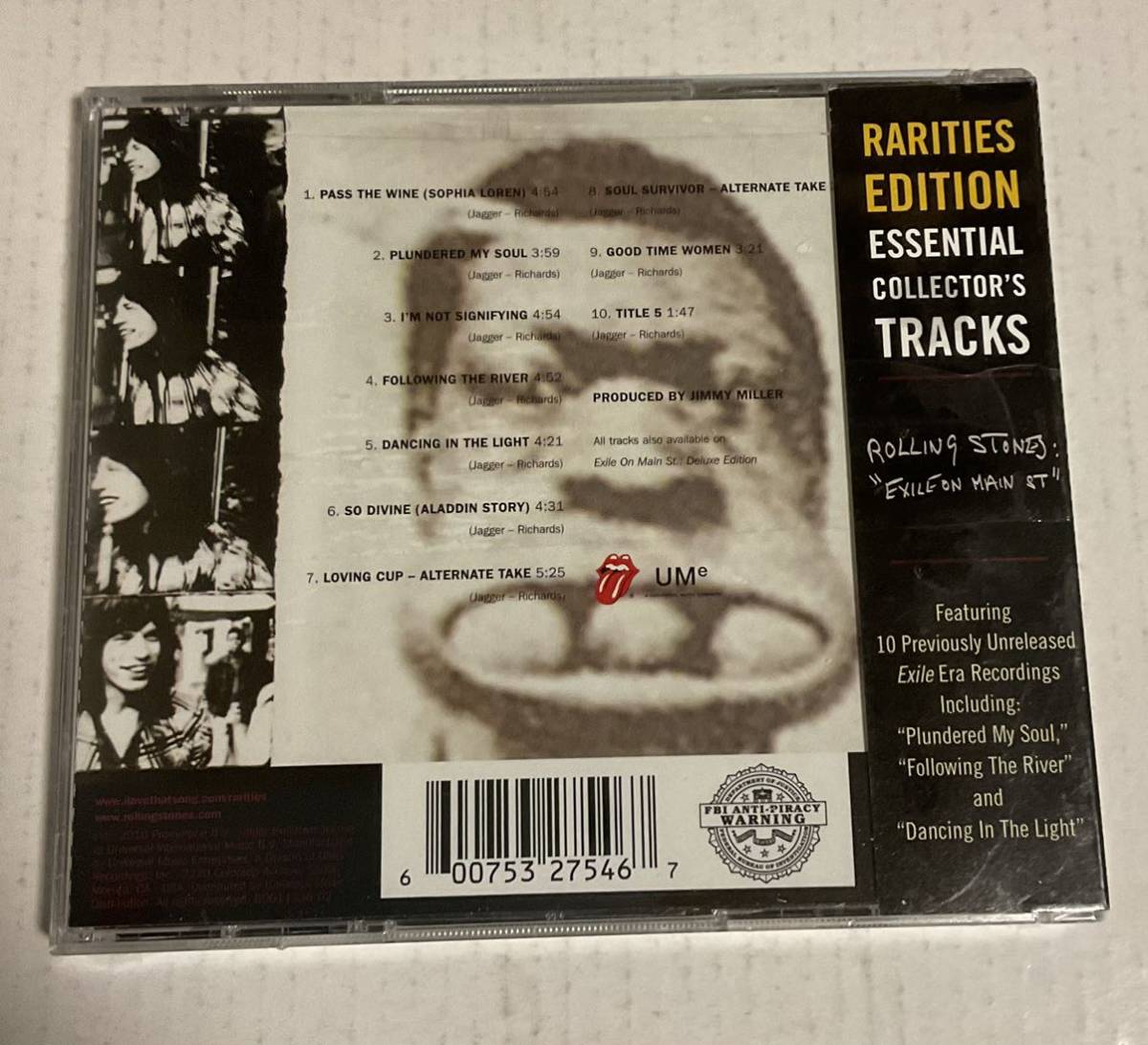 The Rolling Stones.Exile On Main St.(Rarities Edition). нераспечатанный RARITIES EDITION ESSENTIAL COLLECTOR\'S TRACKS. low кольцо Stone z.