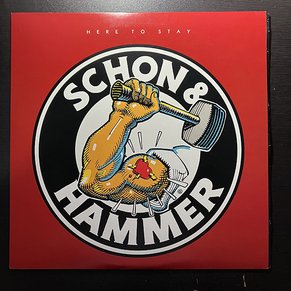 Schon & Hammer / Here To Stay [CBS/Sony 25AP 2493] 国内盤 日本盤 _画像1