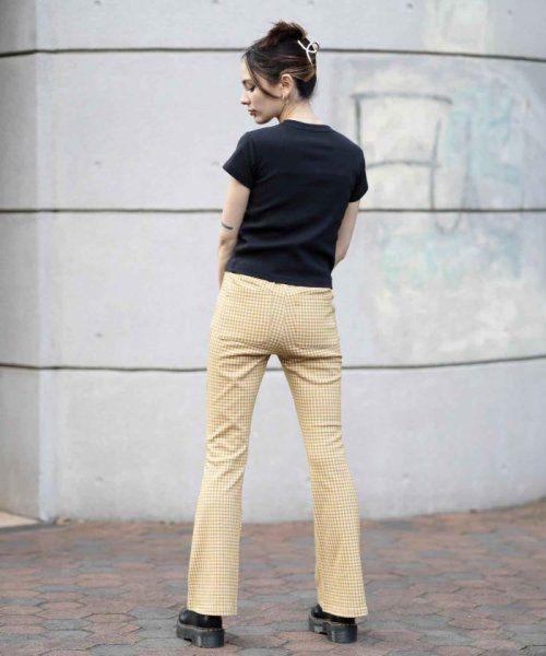  новый товар X-girl casual брюки GINGHAM EASY PANTS