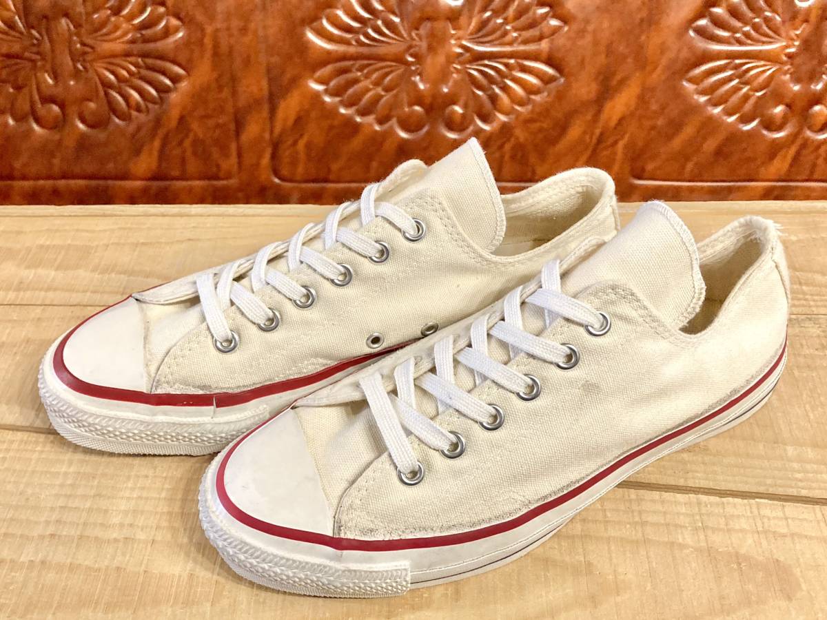 90s日本製Converse All Starコンバースオールスター生成り当て布