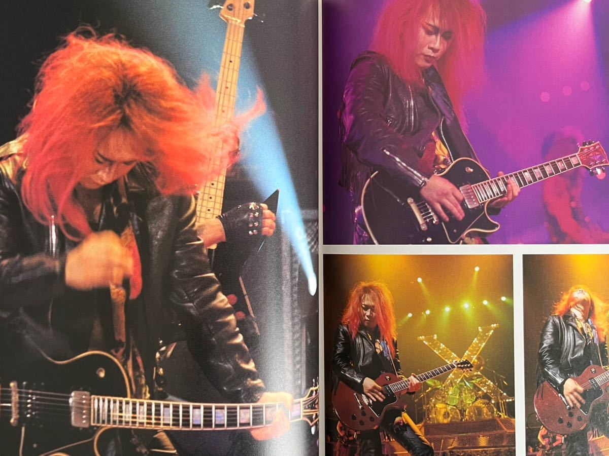 X(エックス)☆X JAPAN☆ARENA37℃・7月号臨時増刊☆ROSE & BLOOD TOUR LIVE PHOTOGRAPHY☆1990年7月27日発行_画像5