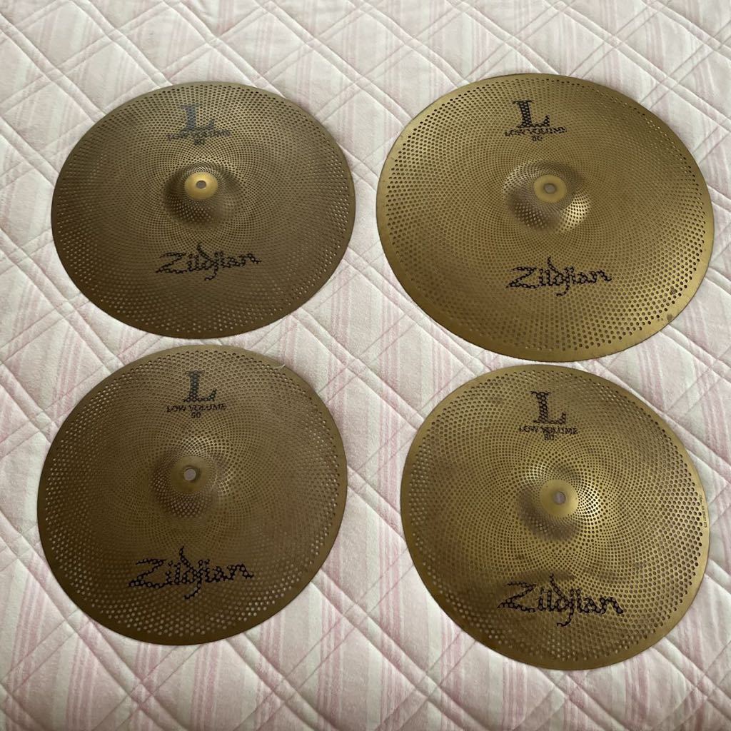 zildjian(ジルジャン）L80シリーズ消音シンバル　13インチハイハット