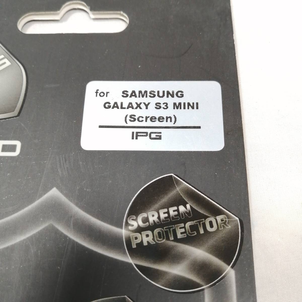 IPG 航空宇宙グレード保護フィルム SAMSUNG Glaxy S3 Mini スクリーンカバー Original Defense IPG 2677【アウトレット】a01423_画像2