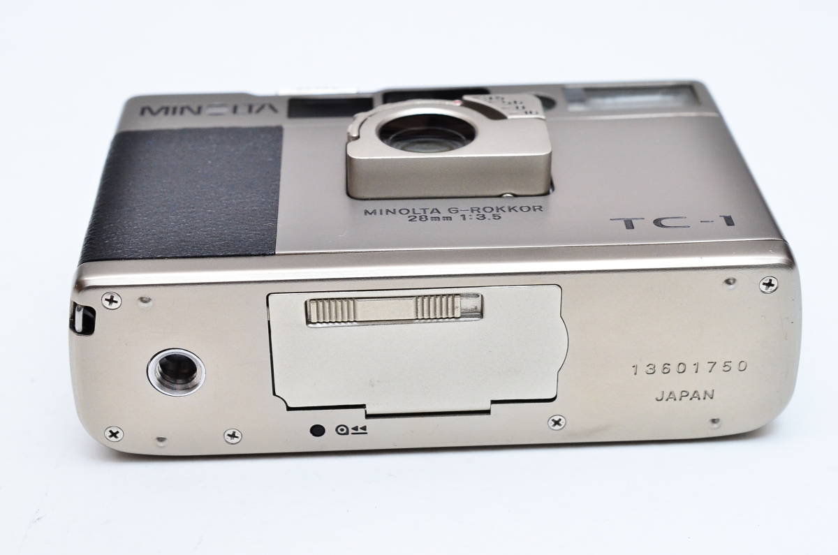 MINOLTA TC-1 G-ROKKOR 28mm F3.5 美品 MINOLTA TC-1 G-ROKKOR 28mm F3.5 美品