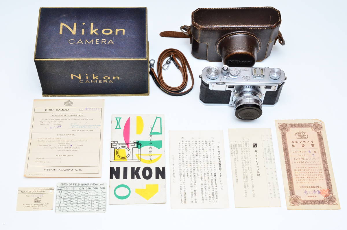 Nikon S型 Nikkor-H・C 5cmF2付 貴重元箱一式 | JChereヤフオク代理購入