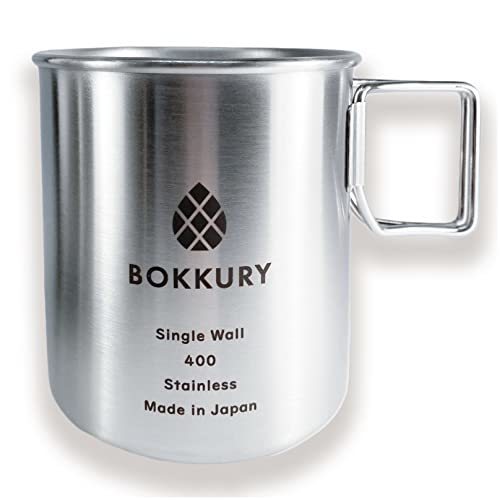 BOKKURY (ボックリー) マグカップ ステンレス シングル 日本製 燕三条 直火_画像1