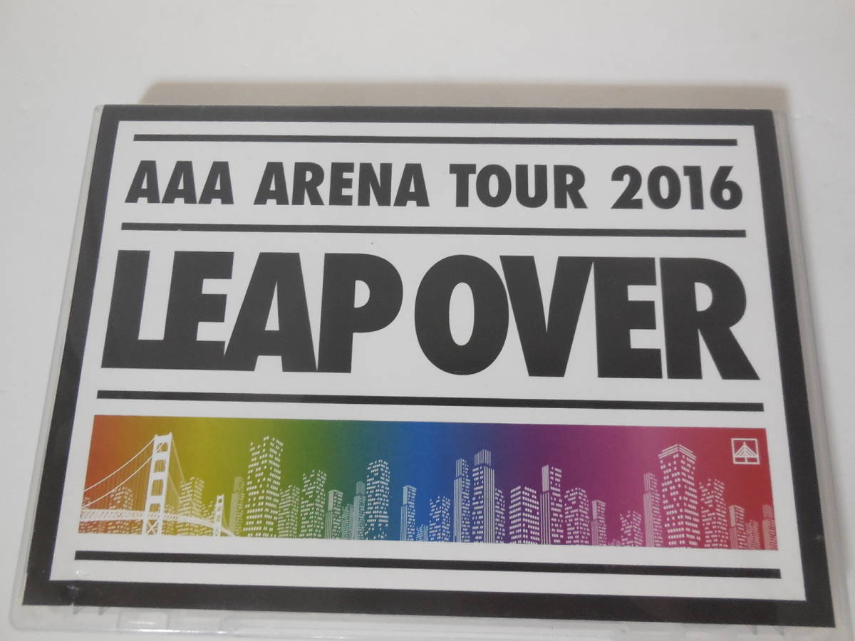 公式サイト AAA ARENA TOUR 2016 LEAP OVER