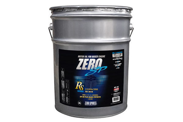 ZERO/SPORTS ゼロスポーツ ZERO SP エステライズRS 20Lペール缶 5W-55_画像1