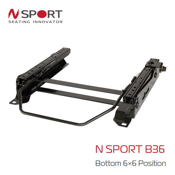 N SPORT シートレール 左席用 B36タイプ シエンタ MXPC10G MXPL10G MXPL15G 北海道・沖縄・離島は送料別途_画像1