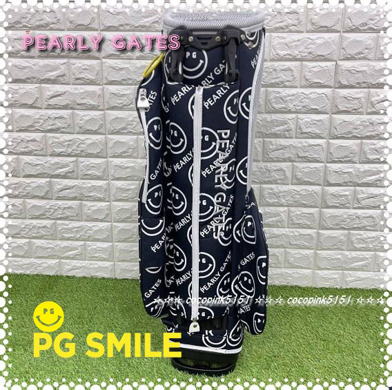正規本物!パーリーゲイツ☆限定PG SMILEシリーズ☆ビッグスマイル