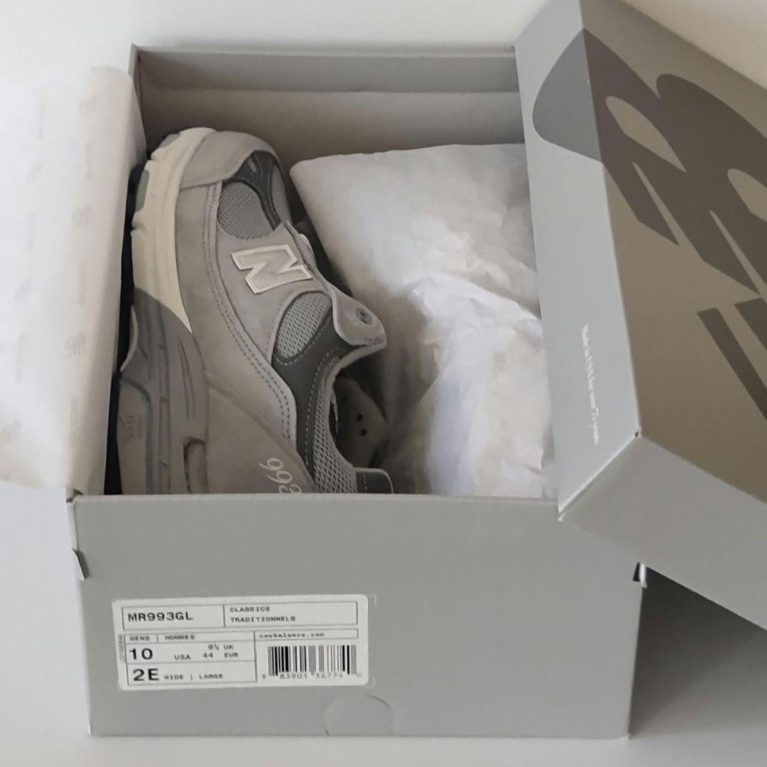 MR993GL 28.0cmワイド【新品】ニューバランス 10.0-2E グレー