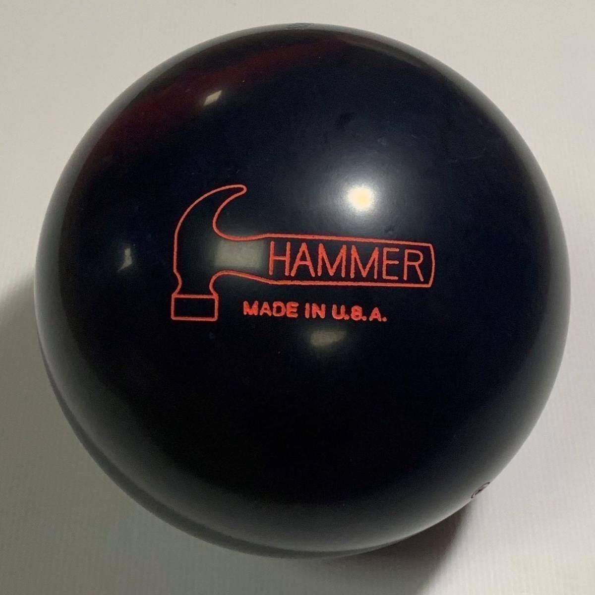 超レア】新品 ボウリングボール 初代（2006年製）ハンマー ブラックウィドー 15ポンド03オンス