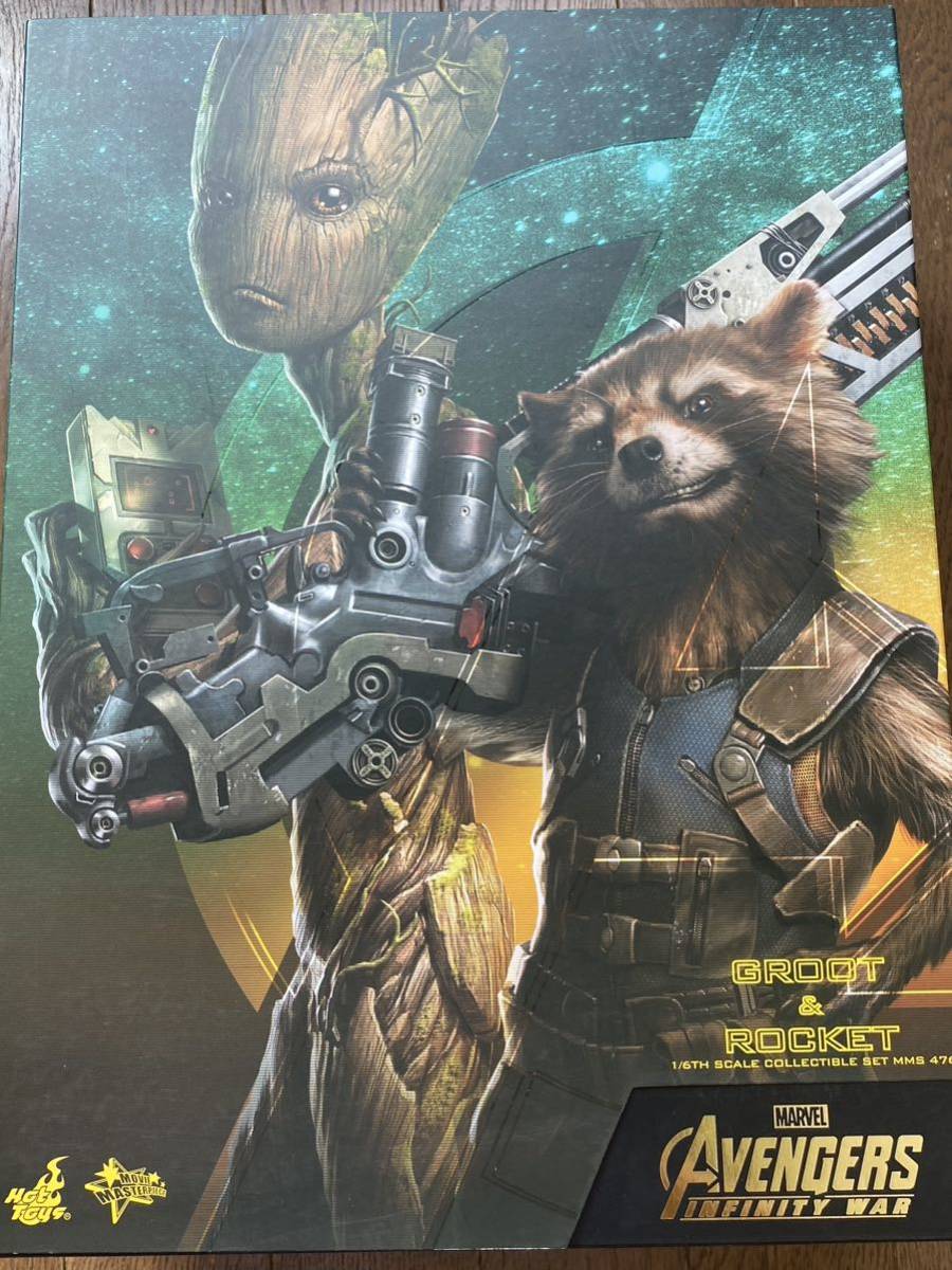 大特価好評】 開封品 ホットトイズ グルート&ロケット アベンジャーズ