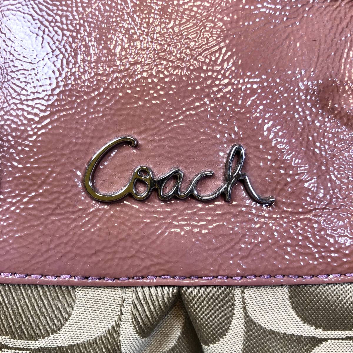 ★Coach★コーチ レディース ハンドバッグ ショルダーバッグ ブランド ピンクブラウン ベージュ 鞄 おしゃれ バッグ B012