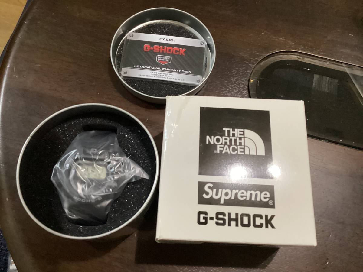 22AW Supreme CASIO THE NORTH FACE Times Square G-Shock Watch NN32247I シュプリームカシオ ノースフェイス 腕時計 ブラック_画像3