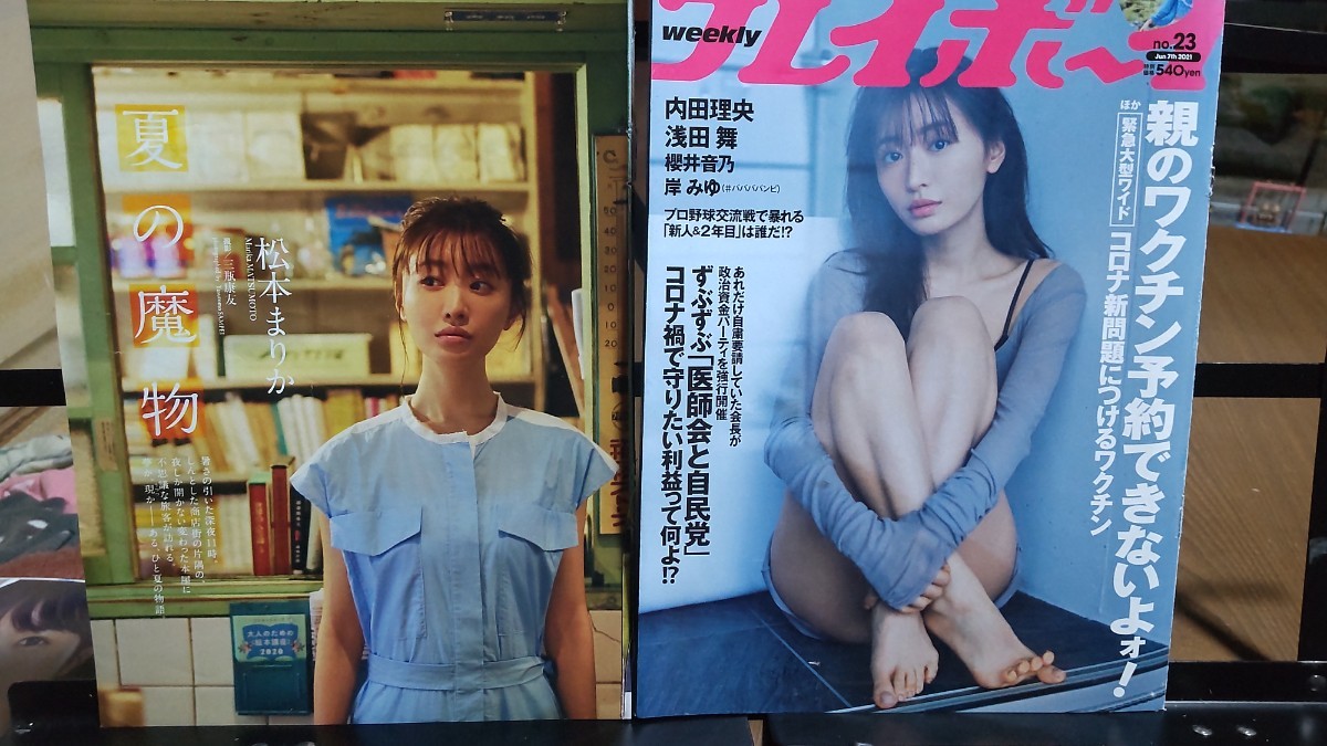 2冊から切り抜き22ページ 松本まりか_画像6